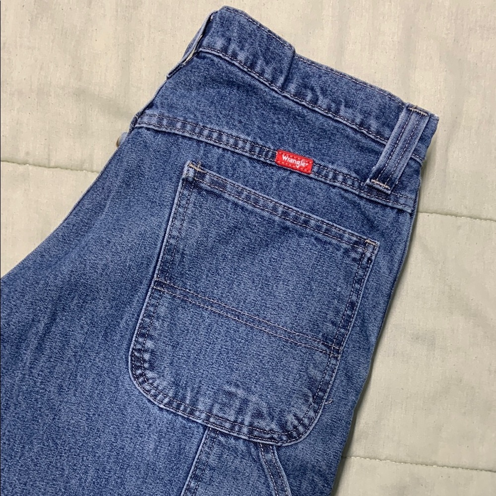 Wrangler Men's fleece lined Blue Jeans